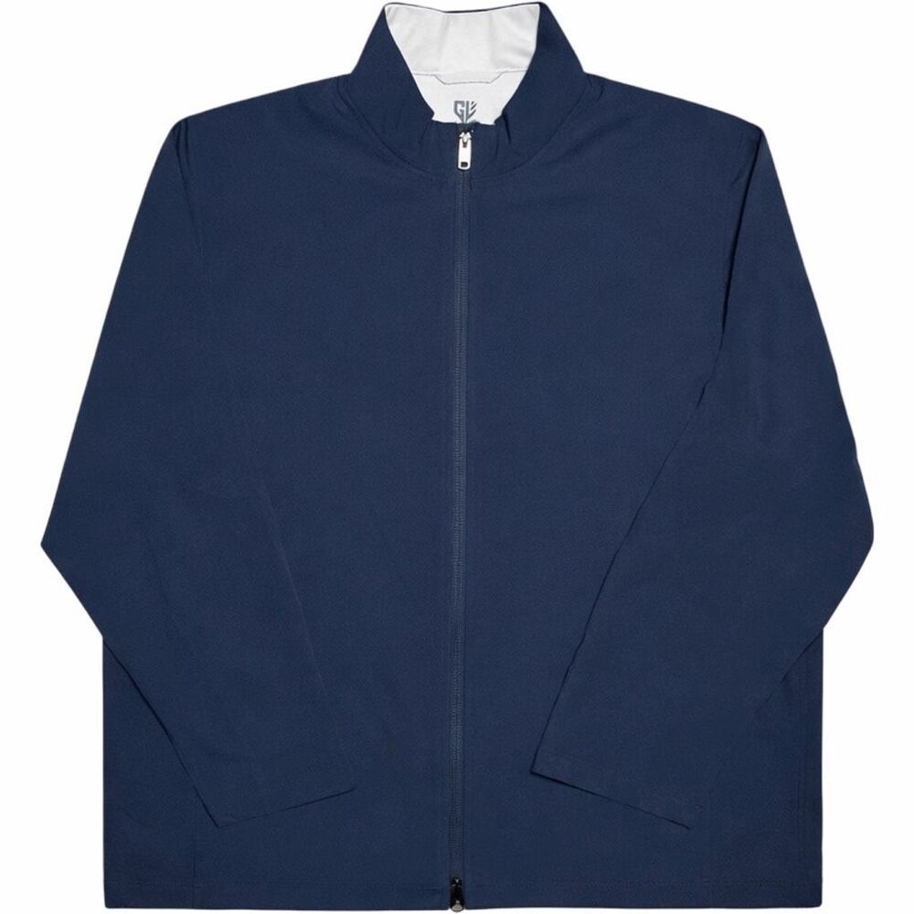 Graham Luxe Golf Full Zip Performance Jacket Men’s XL Navy Blue